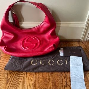 LIKE NEW CONDITION Gucci Large Soho Hobo